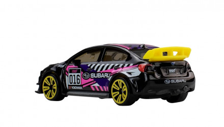 Тематична Машинка Hot Wheels 2016 Subaru WRX STI Neon Speeders 1:64 JKY06 Black - Retromagaz, image 2