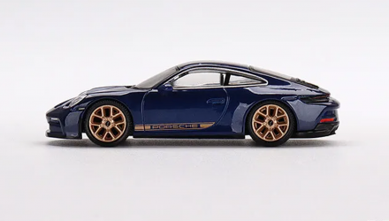 Машинка Premium MINI GT Porsche 911 (992) GT3 Touring 1:64 Blue - Retromagaz, image 4