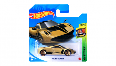 Машинка Базовая Hot Wheels Pagani Huayra Exotics 1:64 GRY90 Gold - Retromagaz, image 1