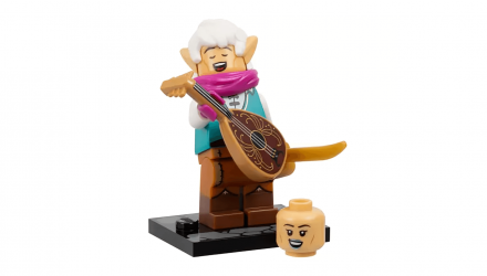 Конструктор Lego Фігурка Dungeons & Dragons Elf Bard Collectible Minifigures 71047 coldnd-9 Новый - Retromagaz, image 3