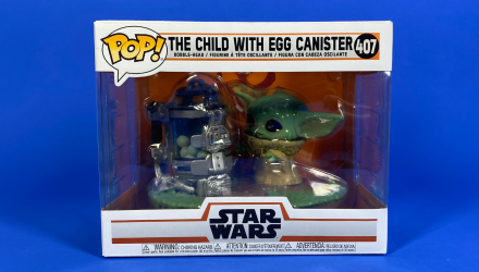 Фигурка FUNKO POP! Star Wars Мандалорец Малыш Грогу с Емкостью Для Яиц 102mm 50962 - Retromagaz, image 1