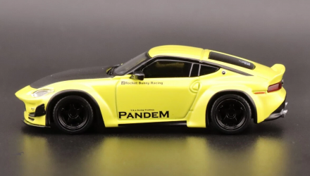 Машинка Premium MINI GT Nissan Z Pandem 1:64 MGT00752-СH Yellow - Retromagaz, image 2