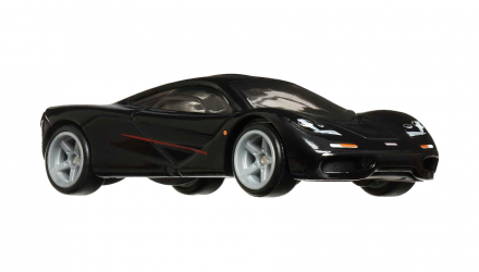 Машинка Premium Hot Wheels McLaren F1 Jay Leno's Garage HCK08 Black Новий - Retromagaz, image 6