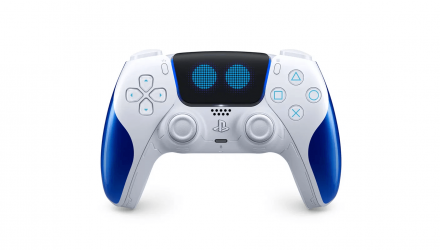 Геймпад Бездротовий Sony PlayStation 5 DualSense Astro Bot Limited Edition White Blue Б/У - Retromagaz, image 1