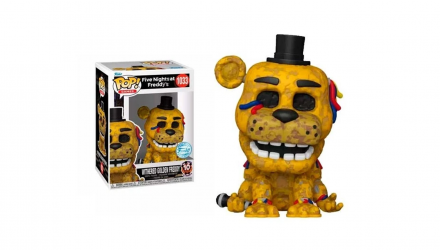 Фигурка FUNKO POP! Five Nights at Freddy's Сломанный Золотой Фредди 99mm 83091 - Retromagaz, image 3