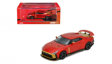 Машинка Premium INNO64 Nissan R50 GT-R By Italdesign 1:64 IN64-R50-RED Red - Retromagaz, image 4