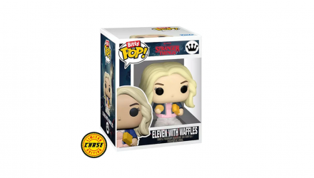 Пак Фігурок FUNKO POP! Bitty Pop! Stranger Things Гоппер Eleven with Waffles Chase 23mm 83664 - Retromagaz, image 3