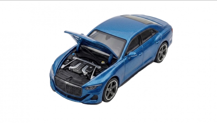 Тематическая Машинка Matchbox 2022 Bentley Batur Moving Parts 1:64 JHV24 Blue - Retromagaz, image 4