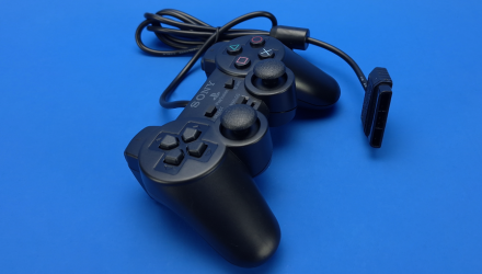 Набір Геймпад 2шт Дротовий Sony PlayStation 2 SCPH-10010 DualShock 2 Black 2.5m Б/У - Retromagaz, image 5