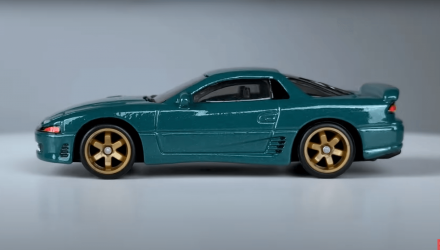 Машинка Premium Hot Wheels Mitsubishi 3000GT VR-4 Boulevard 1:64 HRT68 Green - Retromagaz, image 3