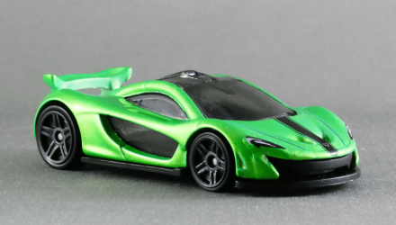 Машинка Базовая Hot Wheels McLaren P1 Exotics 1:64 FJY08 Green - Retromagaz, image 3