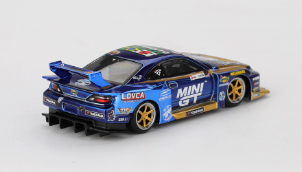 Машинка Premium MINI GT Nissan LB-Super Silhouette S15 SILVIA 1:64 MGT01157 CH Purple - Retromagaz, image 2