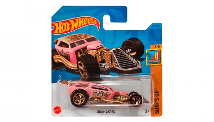 Машинка Базова Hot Wheels Surf Crate Treasure Hunts Surf's Up 1:64 HKL06 Pink - Retromagaz, image 1