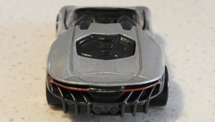 Машинка Базовая Hot Wheels '16 Lamborghini Centenario Roadster Roadsters 1:64 FYB38 Grey - Retromagaz, image 6