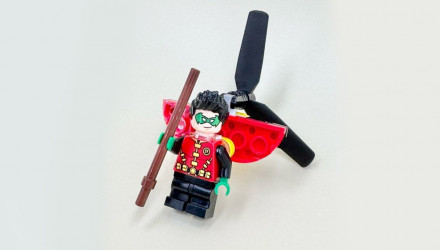 Конструктор Lego Фігурка Robin Paper Bag Super Heroes 212221 sh0822 Новий - Retromagaz, image 1