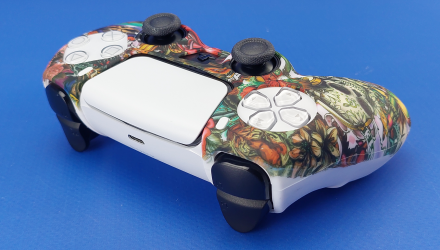 Чехол Силиконовый RMC PlayStation 5 Tatto Art Green Новый - Retromagaz, image 4