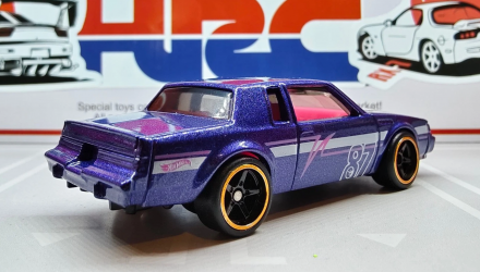 Машинка Базовая Hot Wheels '87 Buick Regal GNX Treasure Hunts Nightspeed 1:64 JJM00 Blue - Retromagaz, image 2
