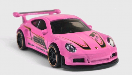 Машинка Базова Hot Wheels Porsche 911 GT3 RS Then and Now 1:64 JBB35 Pink - Retromagaz, image 1