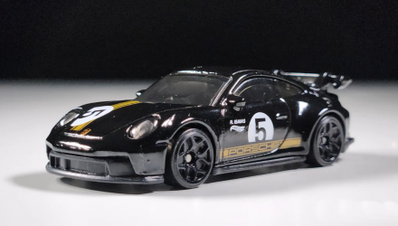 Машинка Базовая Hot Wheels Porsche 911 GT3 Race Day 1:64 HYX17 Black - Retromagaz, image 1