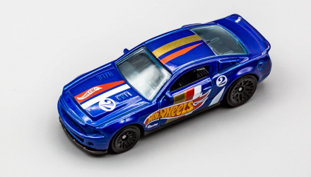 Машинка Базова Hot Wheels '10 Ford Shelby GT500 Super Snake Race Team 1:64 FYC74 Blue - Retromagaz, image 3