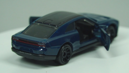 Тематична Машинка Matchbox Dodge Charger Daytona Moving Parts 1:64 JHV42 Blue - Retromagaz, image 2
