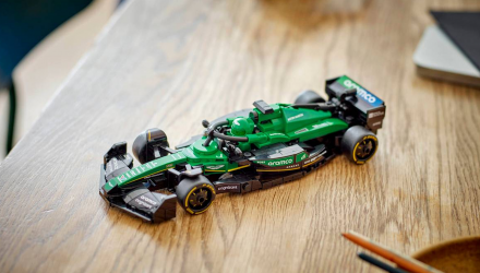 Конструктор Lego Автомобиль для Гонки Aston Martin Aramco F1 AMR24 Speed Champions 77245 Новый - Retromagaz, image 7