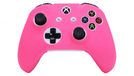 Чехол Силиконовый RMC Xbox One Glowing in Dark Neon Pink Новый - Retromagaz, image 1