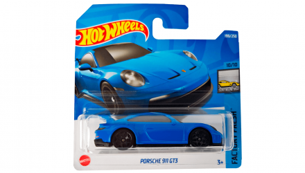 Машинка Базовая Hot Wheels Porsche 911 GT3 Factory Fresh 1:64 HCT22 Blue - Retromagaz, image 1