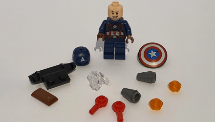 Конструктор Lego Фигурка Captain America Marvel 242503 Новый - Retromagaz, image 6