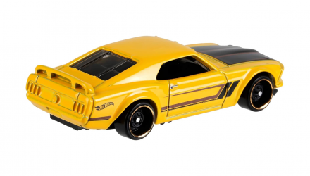 Тематична Машинка Hot Wheels '69 Ford Mustang Boss 302 Detroit Muscle 1:64 FYY10 Yellow - Retromagaz, image 3