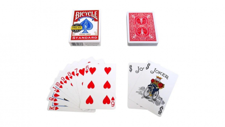 Карты Bicycle Standard Red And Blue - Retromagaz, image 3