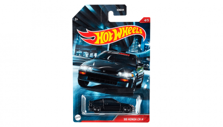 Тематична Машинка Hot Wheels '88 Honda CR-X Cult Racers 1:64 GRP21 Black - Retromagaz, image 1