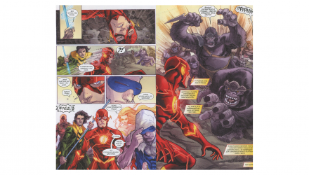 Комикс Флэш. Книга 3. Вторжение Горилл The Flash Фрэнсис Манапул - Retromagaz, image 3