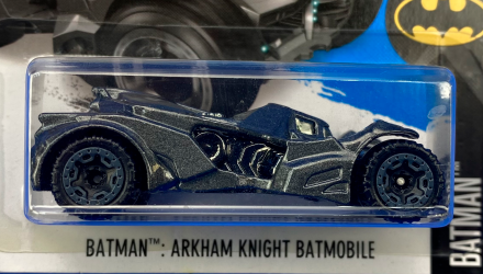 Машинка Базовая Hot Wheels Batman: Arkham Knight Batmobile Batman 1:64 DHT18 Dark Grey - Retromagaz, image 2