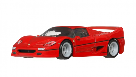 Машинка Premium Hot Wheels Ferrari F50 Car Culture 1:64 JBK56 Red - Retromagaz, image 1