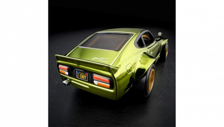 Машинка Premium Hot Wheels Custom '72 Datsun 240Z Red Line Club RLC 1:64 JCP26 Green - Retromagaz, image 4