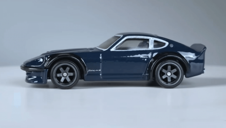 Машинка Premium Hot Wheels Nissan Fairlady Z Japan Historics 1:64 HRV86 Blue - Retromagaz, image 3