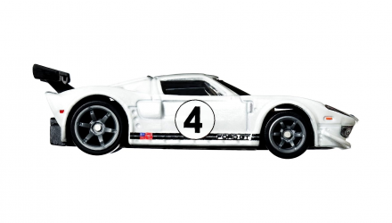 Машинка Premium Hot Wheels Ford GT Speed Machines 1:64 HKC46 White - Retromagaz, image 4