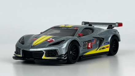 Машинка Premium Hot Wheels Corvette C8.R Race Day 1:64 HRV95 Silver - Retromagaz, image 2