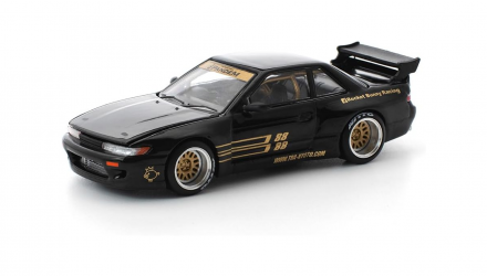 Машинка Premium POP Race PANDEM Nissan Silvia S13 1:64 pr64-0289 Black - Retromagaz, image 1