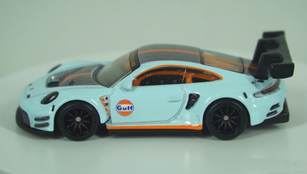 Машинка Premium Hot Wheels Porsche 911 GT3 R (992) Car Culture 1:64 JBK65 Blue - Retromagaz, image 3