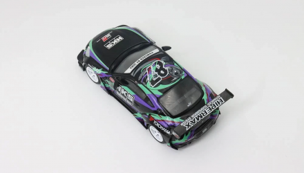 Машинка Premium MINI GT Toyota GR86 HKS TYPE R 2022 Tokyo Auto Salon 1:64 MGT01005 Blue - Retromagaz, image 4