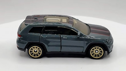 Тематическая Машинка Matchbox 2018 Jeep Grand Cherokee Moving Parts 1:64 JHV52 Grey - Retromagaz, image 3