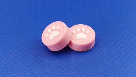 Накладки на Стики RMC Switch Cat Paw High Pink White Новый - Retromagaz, image 1