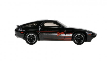 Машинка Базовая Hot Wheels Porsche 1983 Porsche 928S HW Euro 1:64 JJK15 Black - Retromagaz, image 3