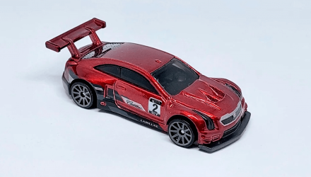 Машинка Базовая Hot Wheels '16 Cadillac ATS-V R Turbo 1:64 HCW49 Red - Retromagaz, image 2