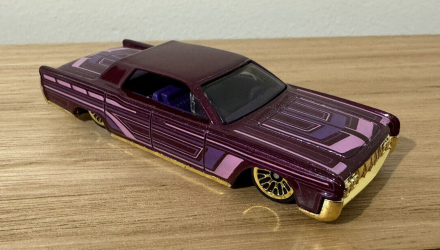 Машинка Базова Hot Wheels '64 Lincolnn Continental Slammed 1:64 HKJ09 Red - Retromagaz, image 2