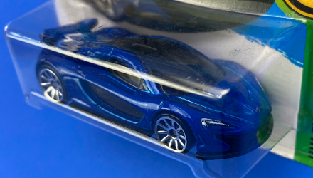 Машинка Базовая Hot Wheels McLaren P1 Exotics 1:64 DHP95 Blue - Retromagaz, image 4