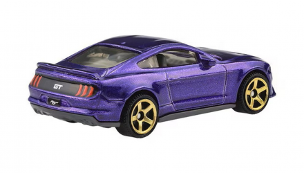 Тематическая Машинка Matchbox 2019 Ford Mustang Coupe European Streets 1:64 JCG63 Blue - Retromagaz, image 3