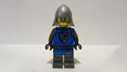 Фігурка Lego Black Falcons Male Pearl Dark Grey Castle cas554 Б/У - Retromagaz, image 1